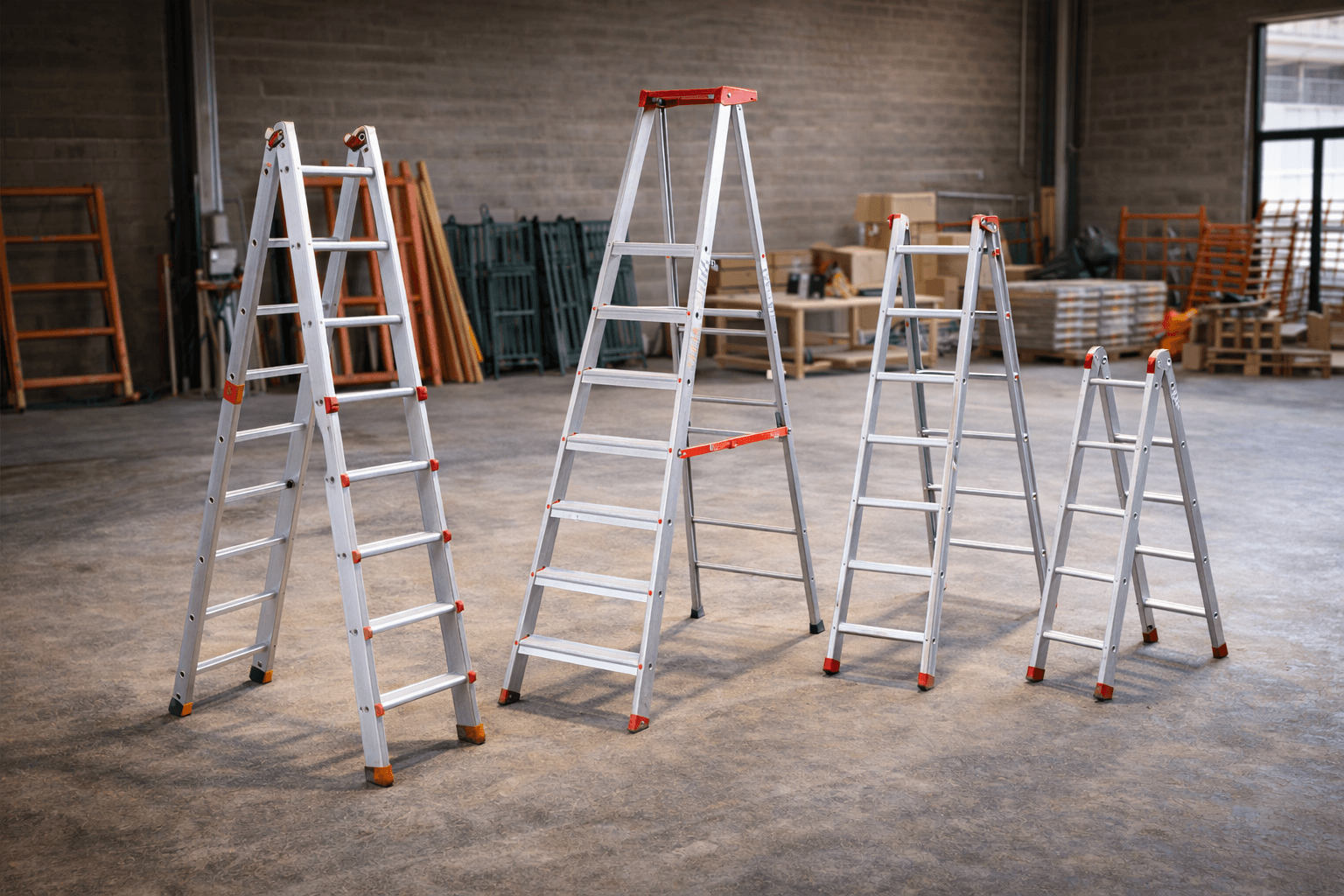 Echelle Aluminium & Bois - Travaux en Hauteur